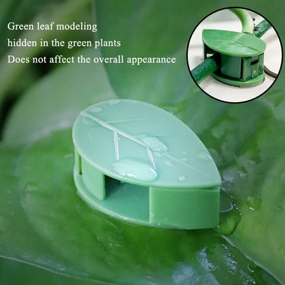 Versatile Plant Wall Fixture and Bracket - Secure Your Rattan Vines with Leaf Clips and Traction Holder for Gardens
