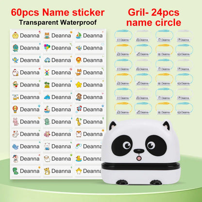 149pcs Personalized Name Stamp Set – Waterproof, Non-Fading Baby & Kindergarten Engraved Seals, Perfect Student Gift