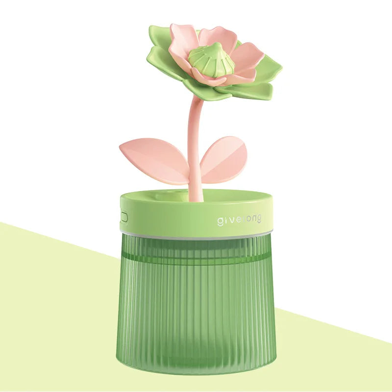 2024 Portable USB Ultrasonic Humidifier – Colorful Cup Aroma Diffuser, Cool Mist Maker & Air Purifier with Light