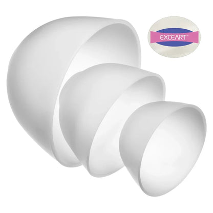 3PCS Silicone Facial Mask Bowls – Mixing & Stirring Beauty Tools for Spa and Home
