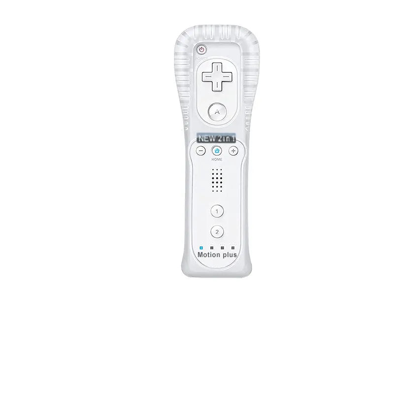 Wii Remote and Nunchuck Controller Set with Motion Plus – Gamepad for Nintendo Wii Console