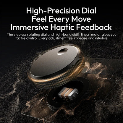 Ulanzi D100H Creative Dial Controller – RGB Keypad for Video & Photo Editing, Smart Lighting Control for Studio Setup