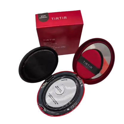 TIRTIR Cushion Foundation – High Coverage Compact Makeup, Original Korean Beauty Covering Cushion