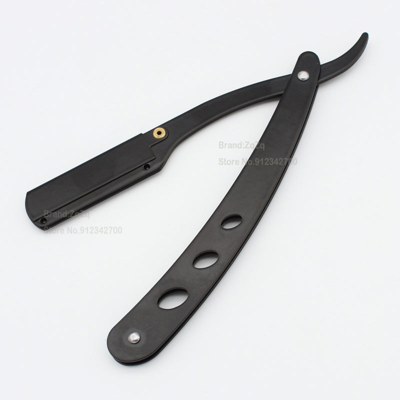 ZqZq 10 Shaving Blades – Straight Edge Razor for Haircut, Beard, Eyebrow Shaving & Manual Depilation