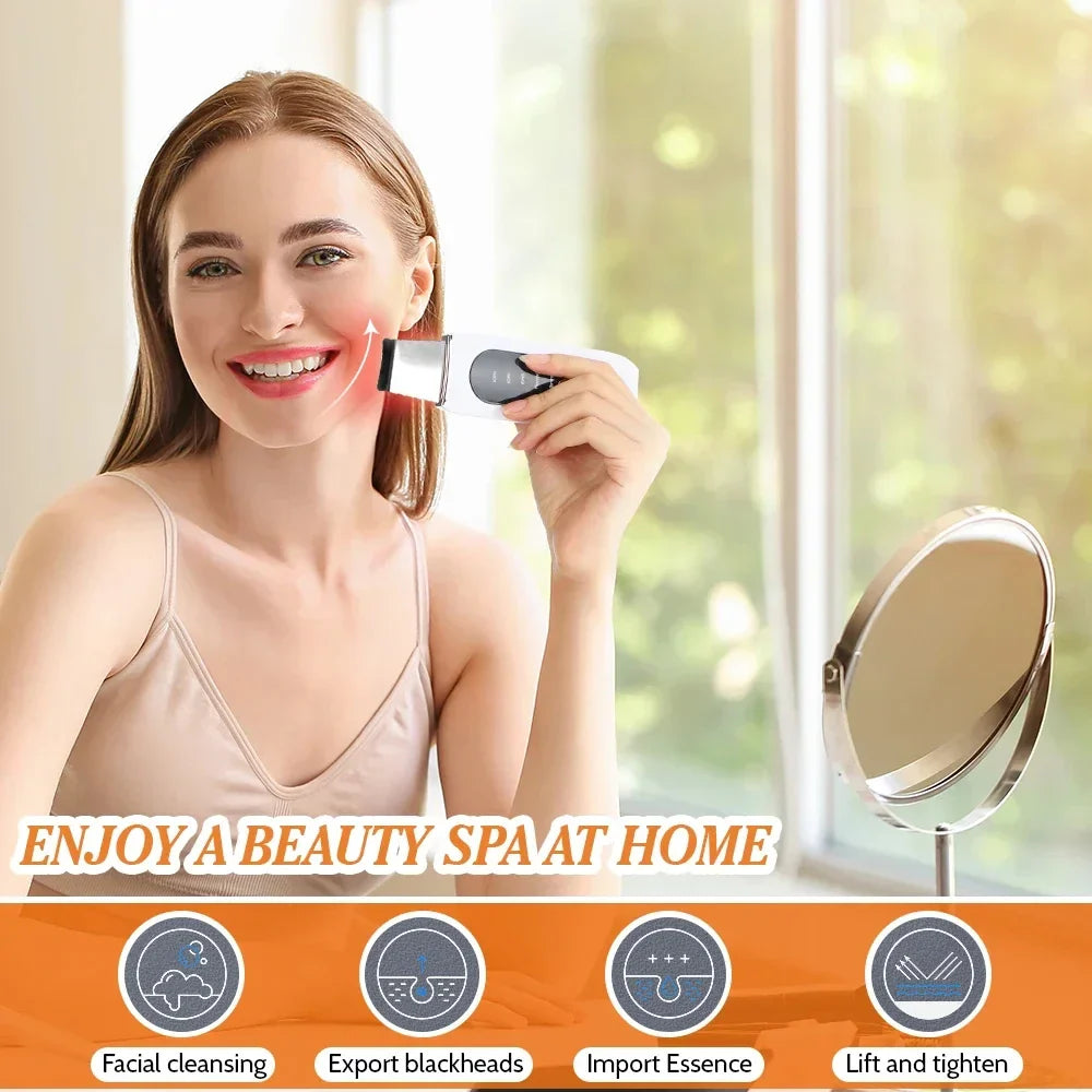 Electric 5-Speed Scraping Machine – Pore Cleaner for Blackhead Removal Beauty Device