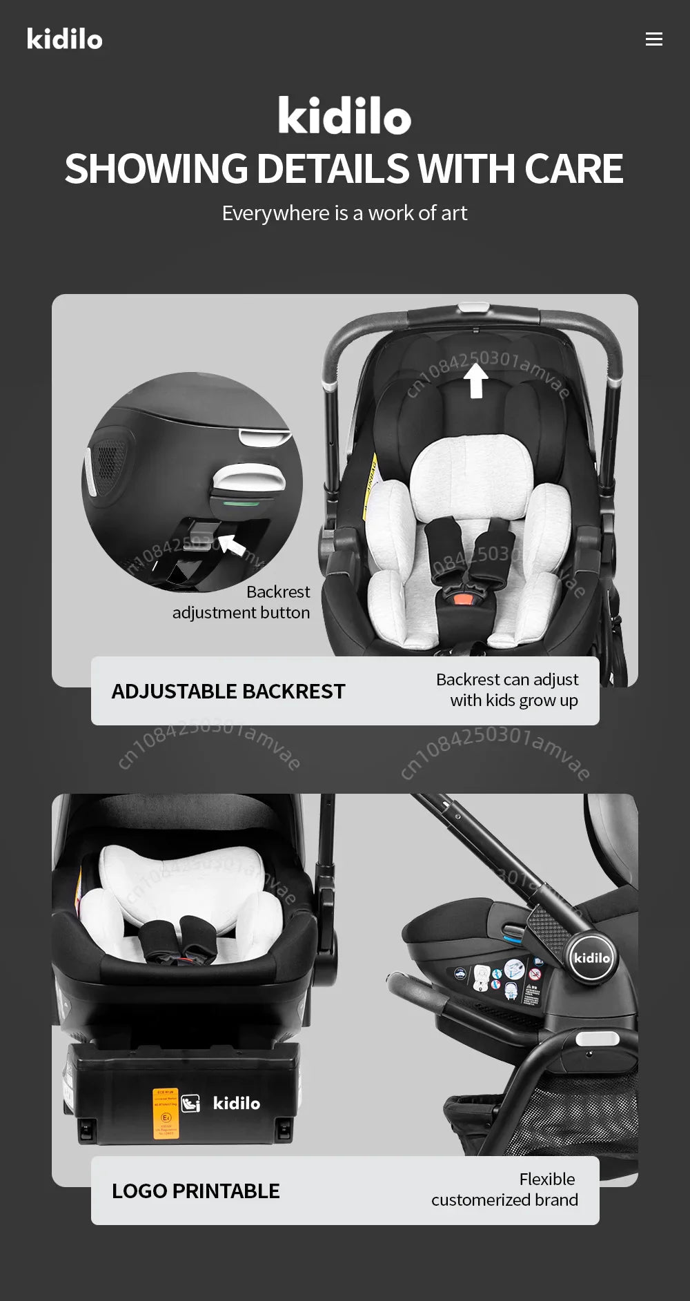 Multi-Functional Newborn Baby Stroller — Portable 4-in-1 Sleeping Basket, Safety Seat & Travel Cart