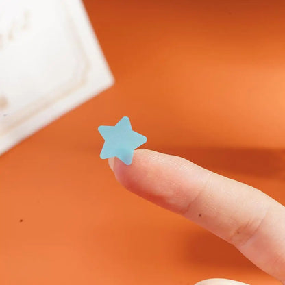 Colorful Star-Shaped PE Pimple Patches – Invisible Acne Spot Stickers for Skin Care and Makeup Concealer