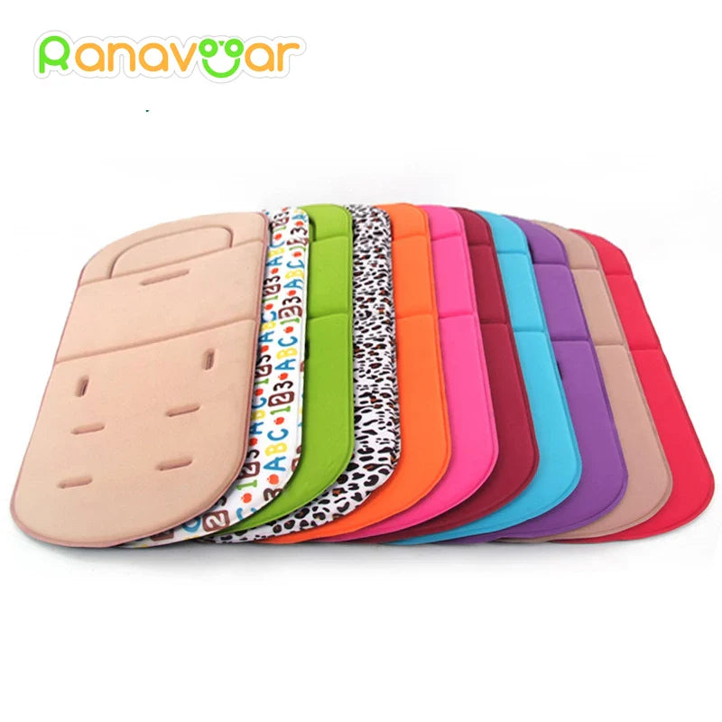 Comfortable Baby Stroller Pad - Four Seasons General Soft Seat Cushion for Child Cart, Kids Pushchair Mat for 0-24M