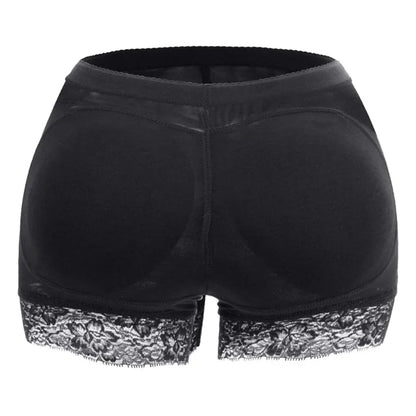 Women's Soft Breathable Butt Lifter Panties – High-Waist Push-Up Padded Cotton Underwear