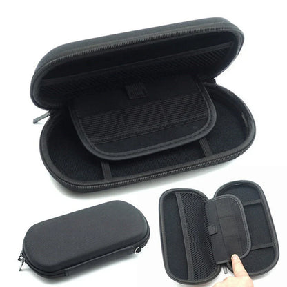 EVA Hard Shell Case for Sony PSP 1000/2000/3000 — Travel Protective Pouch & Game Console Storage Bag