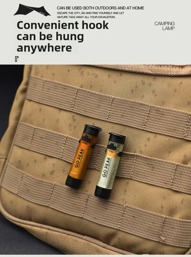 GOPEAK Pocket Mini LED Flashlight – Outdoor Key Clip Cap Light, Long-Lasting Emergency and Disaster Relief 5050 Small Torch