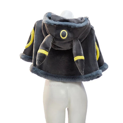 Anime Vaporeon Umbreon Sylveon Cosplay Costume - Sexy Cloak Dress Outfit for Women, Halloween & Christmas