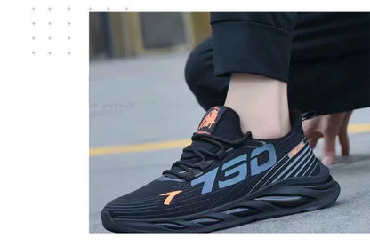 Men’s Casual Slip-On Sneakers – Lightweight Breathable Running, Walking, Training & Tennis Shoes