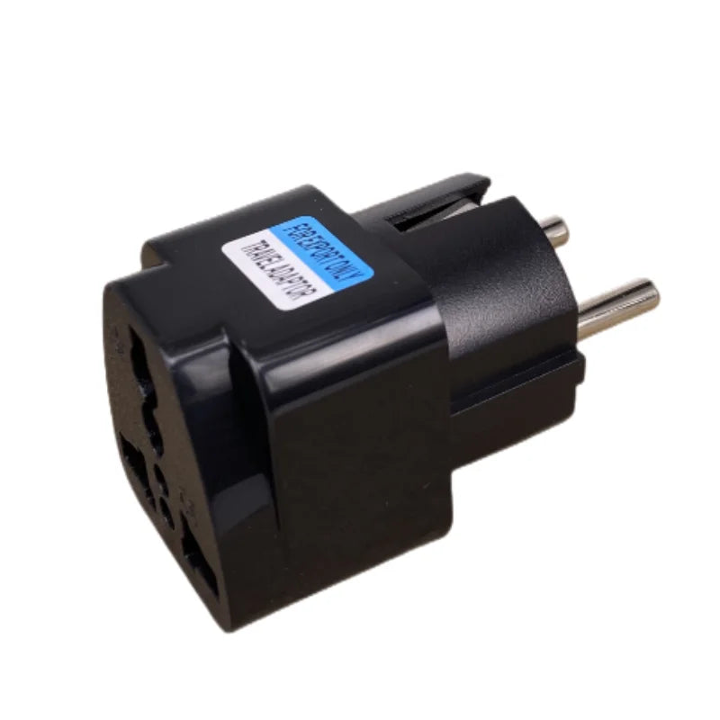 Universal EU Plug Adapter – International AU, UK, US to EU/KR Travel Electrical Plug Converter & Power Socket