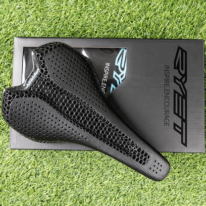 RYET Carbon 3D Printed Bike Saddle – Ultralight 175g Seat for Men & Women Road, MTB, Gravel, Triathlon Cycling