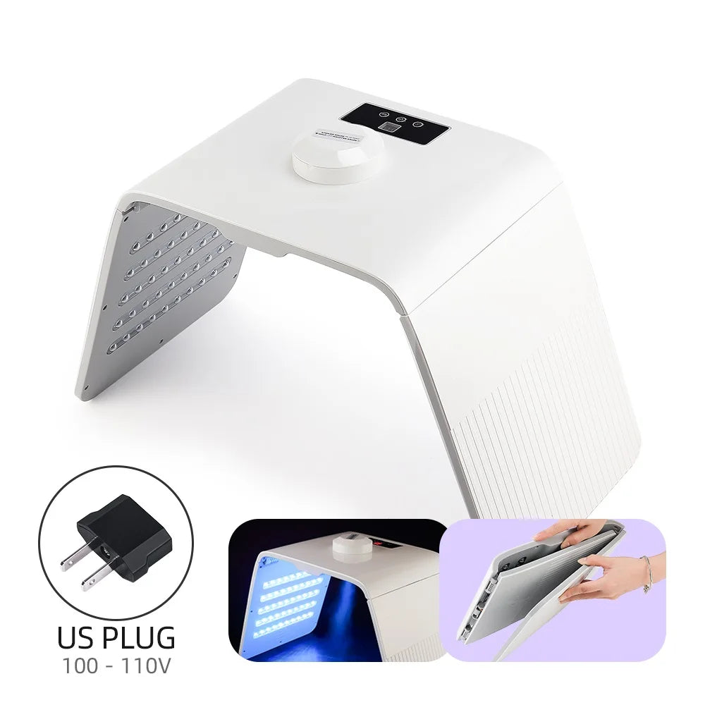 7 Color LED PDT Nano Water Sprayer Skin Rejuvenation Photon Therapy Mask for Home SPA