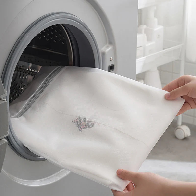 Mesh Laundry Bags Set – 4PCS/1PC Coarse Net Wash Bags for Washing Machines, Bra & Clothing Protector