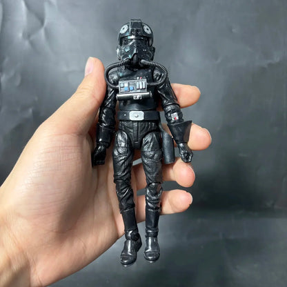 Star Wars Black Series Action Figures – Mandalorian, Boba Fett, Stormtrooper, Trapper Wolf & Obi-Wan Kenobi Collectible Toy Gift