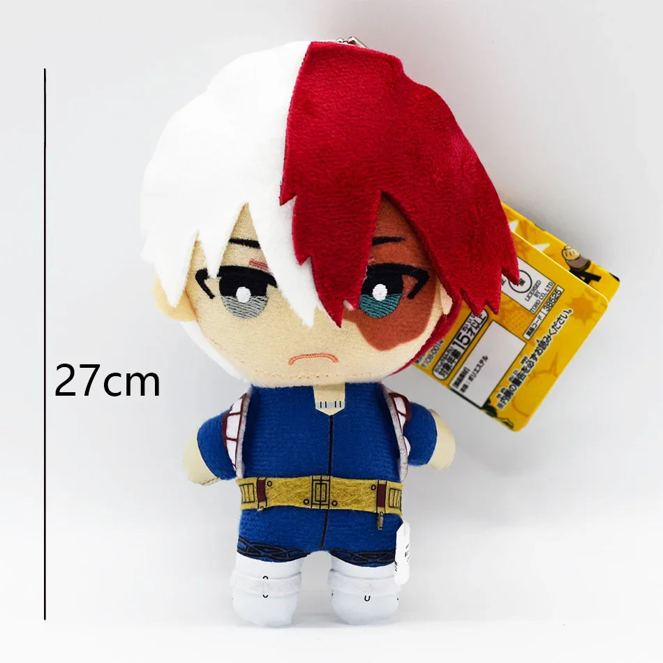 My Hero Academia Plush Toys 15–27cm – Izuku Midoriya, Katsuki Bakugou & Shouto Todoroki Stuffed Dolls for Kids Gifts