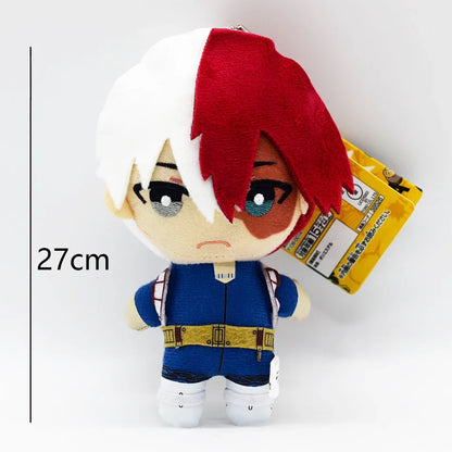 My Hero Academia Plush Toys 15–27cm – Izuku Midoriya, Katsuki Bakugou & Shouto Todoroki Stuffed Dolls for Kids Gifts
