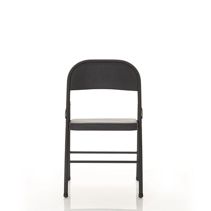 Mainstays 4-Pack Steel Folding Chairs – Beige Outdoor & Indoor Seating