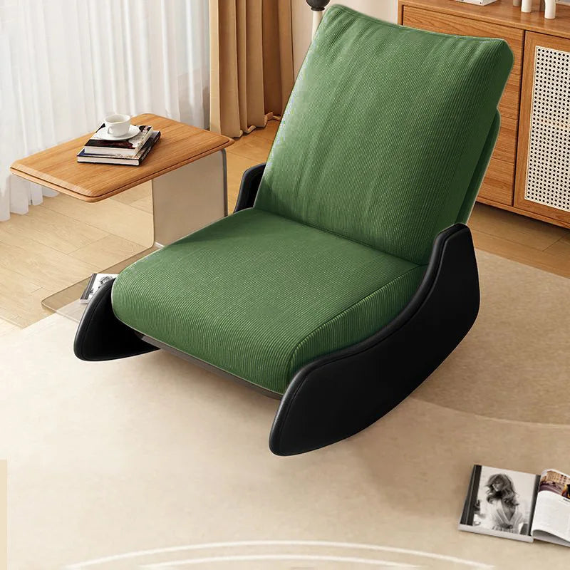 Ergonomic Adjustable Rocking Recliner Chair - Lazy Lounge Seat for Living Room & Balcony