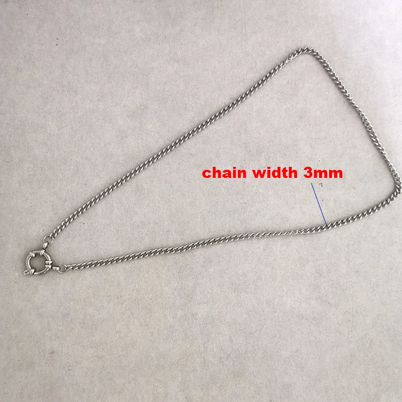 Spring Sailor Clasp Necklace – Stainless Steel Paperclip Link Chain Choker for Women & Men, Geometric PVD Gold Jewelry