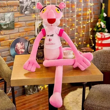 Cartoon Disney Pink Panther Plush Doll – Soft Anime Plush Toy & Cute Cloth Pillow for Kids and Adults, Birthday Gift