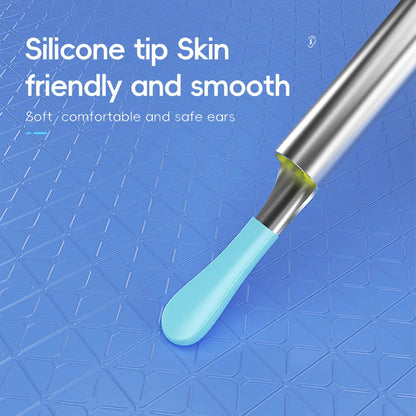 Smart Visual Ear Cleaner Set with 1080P Camera – WiFi Ear Wax Removal Tool with HD LED Lights & Earpick Endoscope