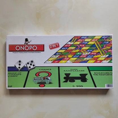 Classic Property Trading Board Game – Fast Dealing Family Party Game for Real Estate Strategy, Ages 8+ Tabletop Fun