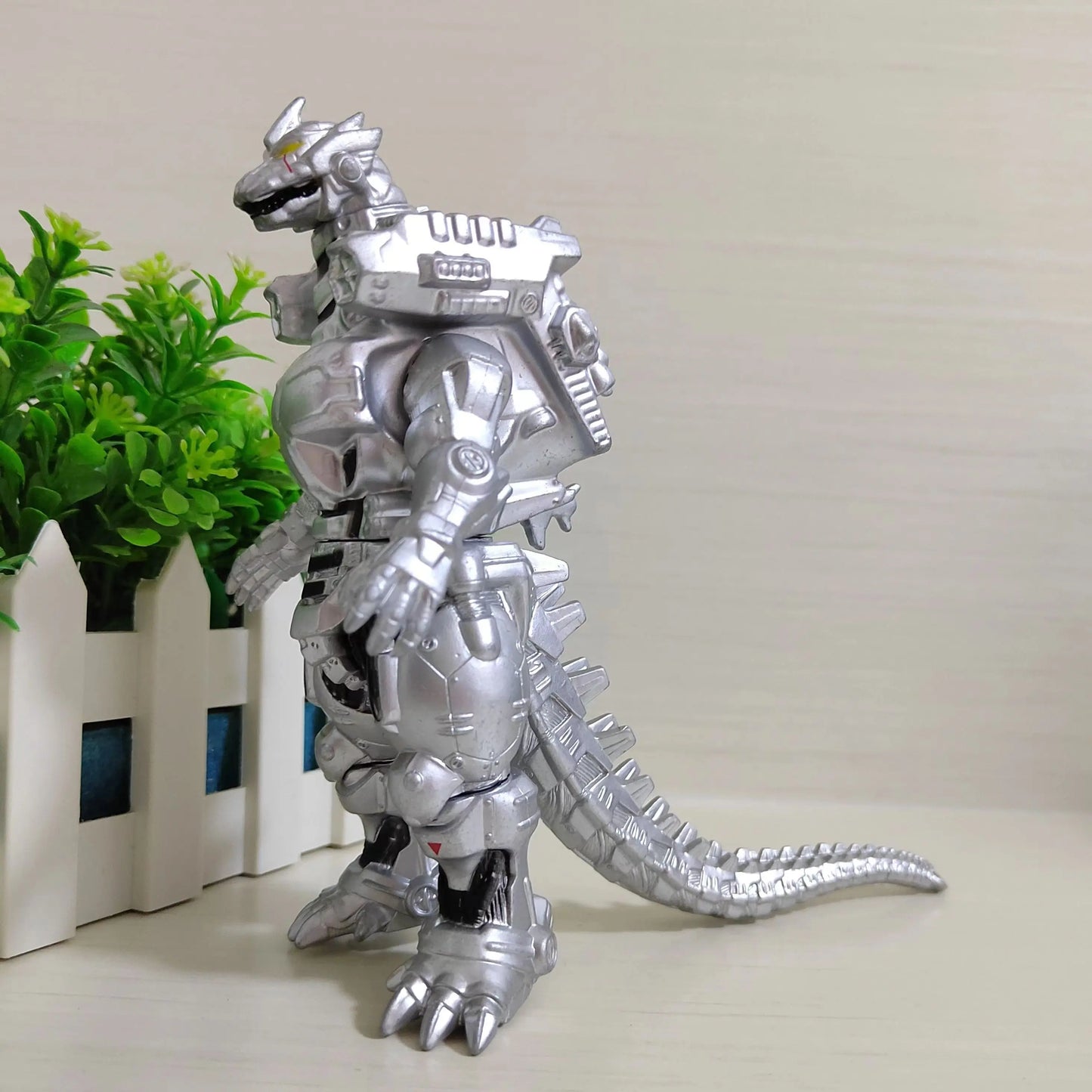 24cm Godzilla King of Monsters Action Figure – Mechanical Red Lotus Planet Collectible Toy, Birthday Gift for Kids