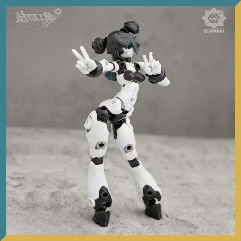 QUANKAI Studio Mobile Suit Girl QK-ST-002 – Gene Interferon Figure Model Toy for Assembly, Collection & Gift