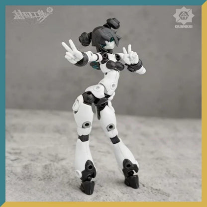 QUANKAI Studio Mobile Suit Girl QK-ST-002 – Gene Interferon Figure Model Toy for Assembly, Collection & Gift