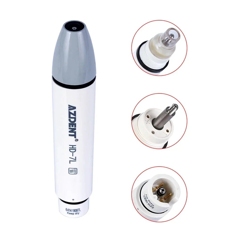 AZDENT Dental Plug-in Scaler Handpiece – Compatible with Woodpecker, EMS, SATELEC VRN Ultrasonic Scalers