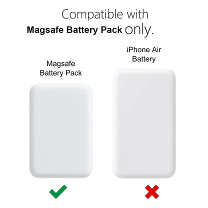 MagSafe Power Bank Protective Case - TPU Anti-Drop Cover with Secure Locking & Textured Finish
