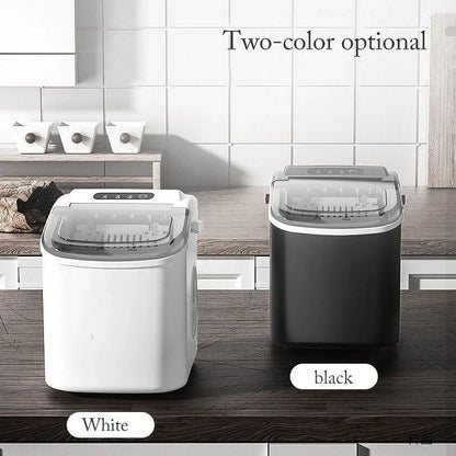 110V/220V Electric Ice Maker – Portable Automatic Bullet & Round Ice Cube Machine, Professional Use