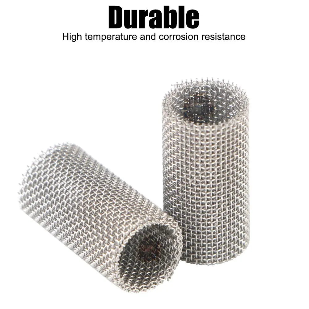 10 Pieces 310s Stainless Steel Car Glow Plug Burner Strainer Screen Filter Mesh - for Diesel Air Parking Heaters