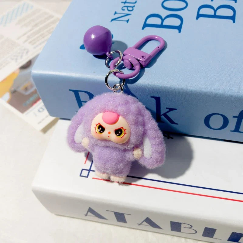 Cartoon Key Ring – Cute Backpack Pendant Gift for Students and Couples