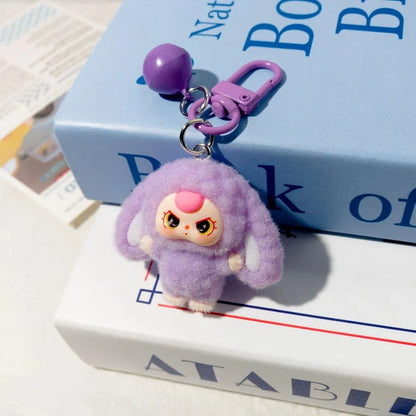 Cartoon Key Ring – Cute Backpack Pendant Gift for Students and Couples