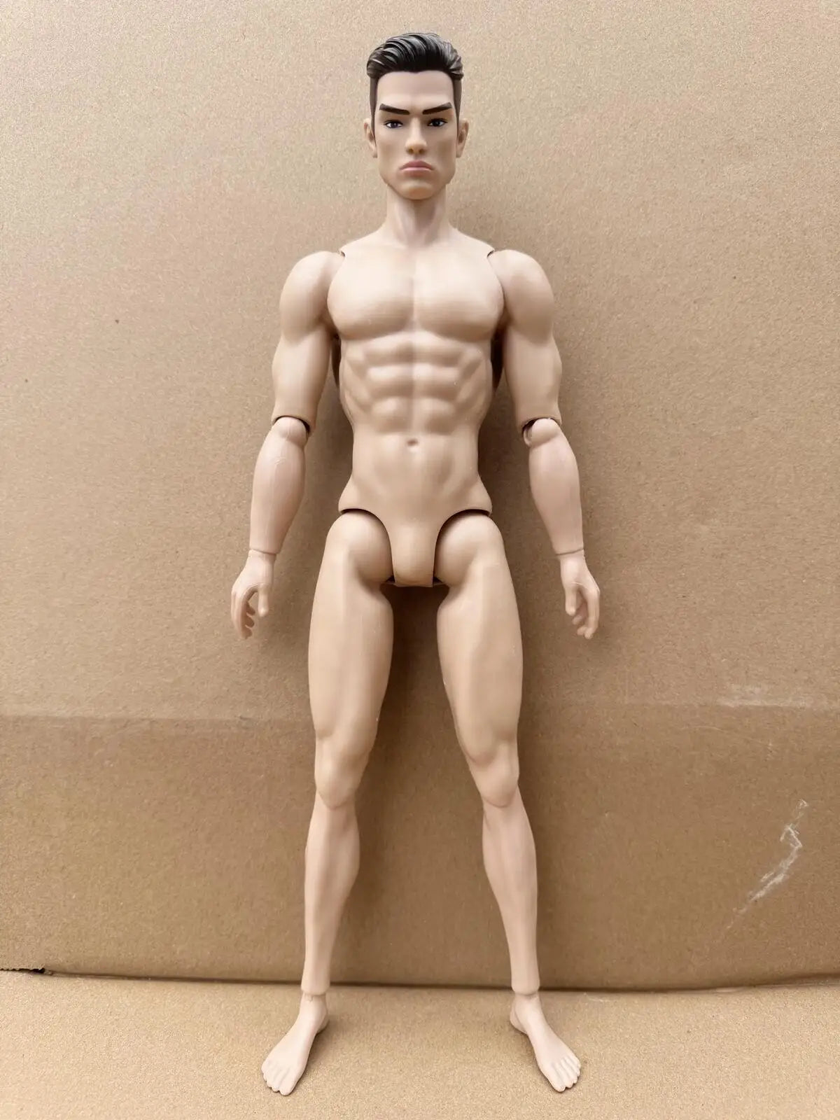 1/6 Boys Doll – 30cm Movable Joint Male Figure, Solid DIY Toy for Kids Birthday Gifts