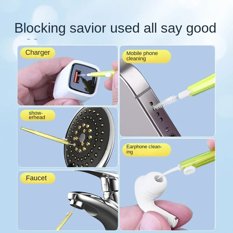 Phone Speaker & Charging Port Cleaning Kit - Dust Removal Brush Set for iPhone, Samsung and Xiaomi