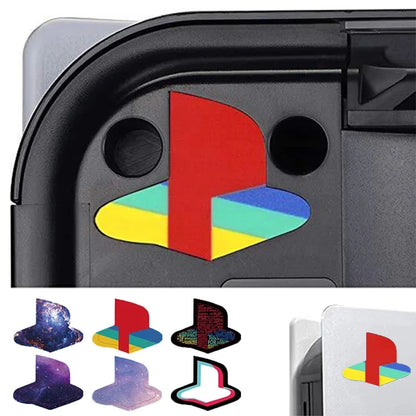 DATA FROG PS5 Console Skin — Logo Sticker & Disc Drive Decal Combo