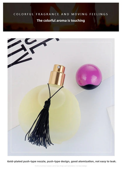 50ml Fresh Citrus Perfume for Women — Long-Lasting Light Orange Scent, High-End Fragrance