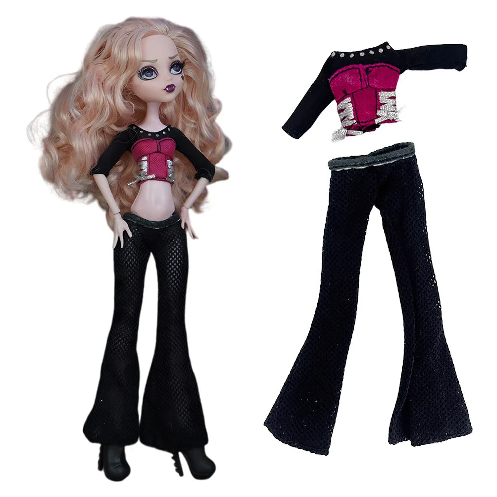 11-Inch Doll Clothes for 1/6 Dolls – Casual Dress & Fashion Outfits for 27 CM Girls' Dolls, DIY Toy Clothing