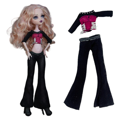 11-Inch Doll Clothes for 1/6 Dolls – Casual Dress & Fashion Outfits for 27 CM Girls' Dolls, DIY Toy Clothing
