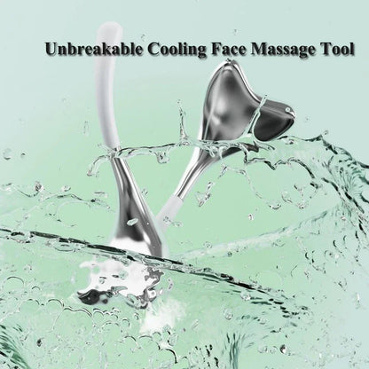 Ice Globes for Face — Luxury Rose Gold Cryo Sticks, Cold & Heat Relief Facial Massage Roller, Beauty Tool & Birthday Gift