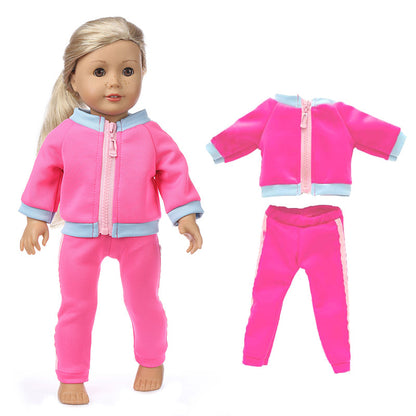 18-Inch Girl Doll Winter Coat – Jacket Outfit for 43cm Newborn Baby Dolls