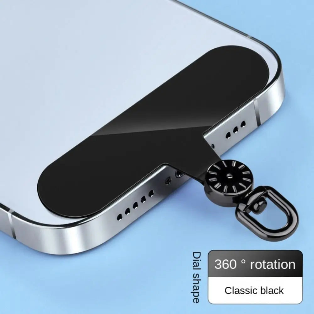360° Rotatable Anti-Lost Phone Lanyard Tether Tabs – Mobile Phone Replacement Pad Strap Gasket Hanging Attachment Connector