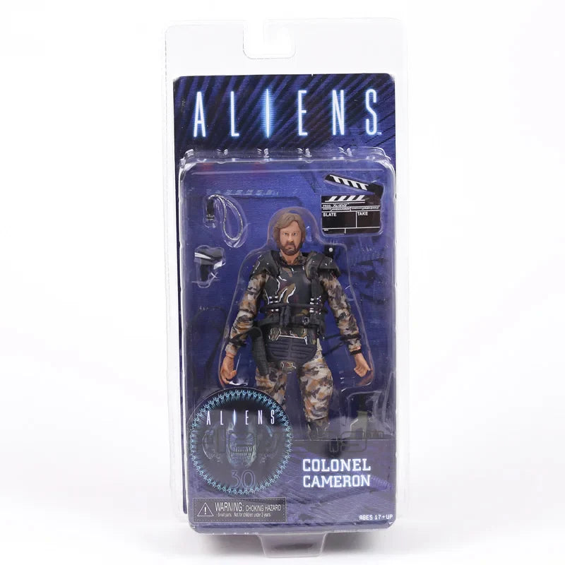 NECA Aliens Warrior Grid Xenomorph 7″ Action Figure — Ripley Cameron Bishop Collectible Toy