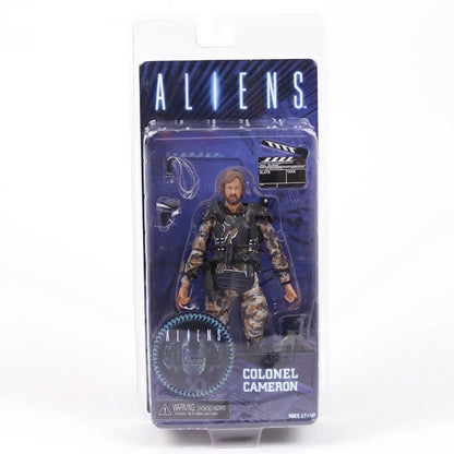 NECA Aliens Warrior Grid Xenomorph 7″ Action Figure — Ripley Cameron Bishop Collectible Toy
